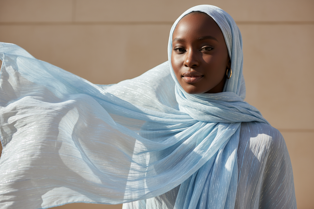 Make it a flowy chiffon  scarf please